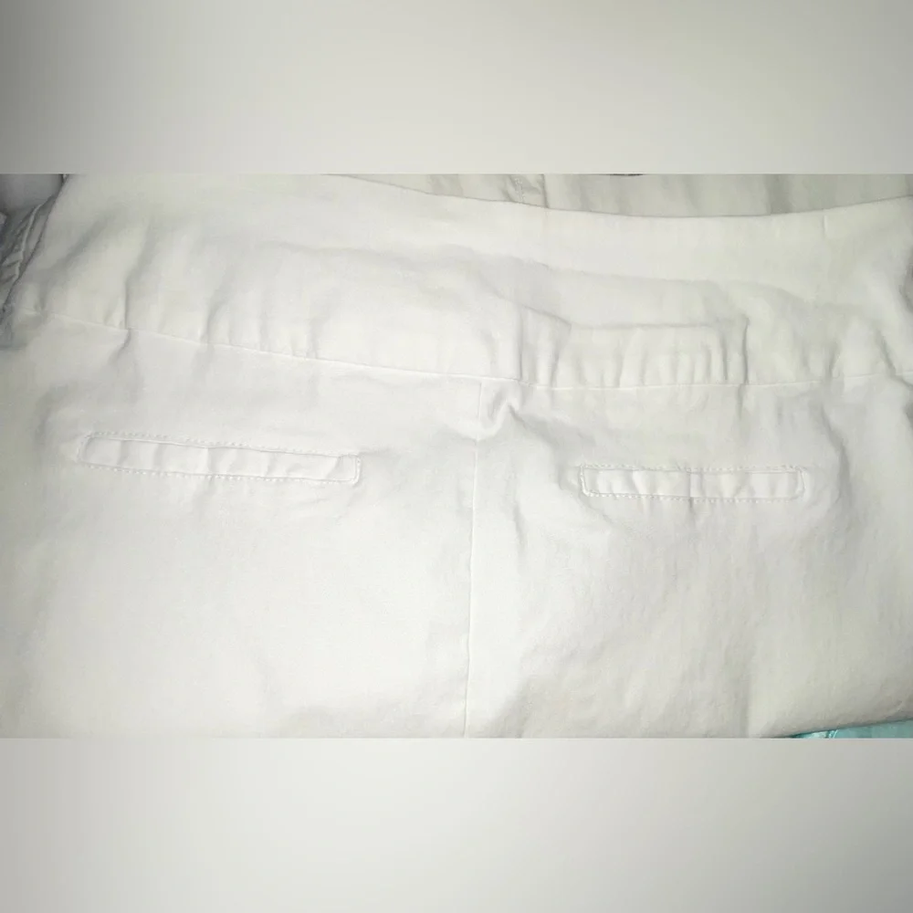 Lulu-B Women's Straight Skirt in White Size 6 stretchy Preowned comfy - Picture 13 of 13